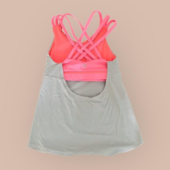 Lululemon Workout Shirt With Built In - Picture 2 of 4